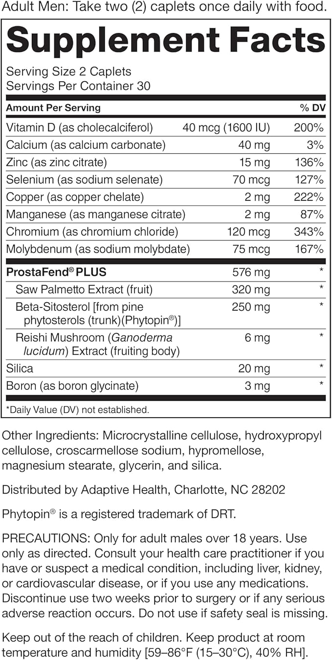 SUPER BETA PROSTATE Advanced with Saw Palmetto - Prostate Health Supplements for Men Bladder &amp Urinary Support with Beta-sitosterol Reishi Saw Palmetto Vitamin D Zinc Oxide Selenium - 180 Co