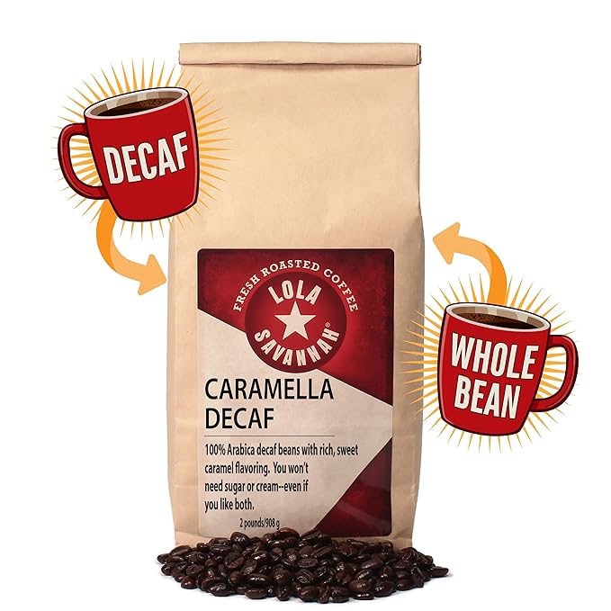 Lola Savannah Caramella Ground Decaf Coffee 2lb