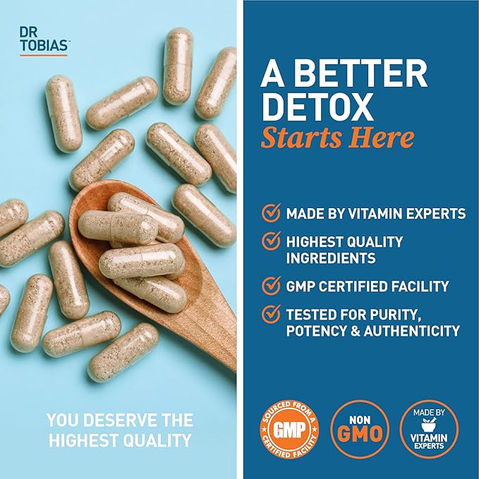 Dr. Tobias Lung Health - Lung Support Supplement with Vitamin C Butterbur Quercetin &amp Bromelain | Lung Cleanse &amp Detox Formula for Bronchial &amp Respiratory System Non-GMO (120 Capsules 1