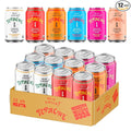 De La Calle Tepache - Mixta Variety Pack - Modern Mexican Soda - Craft Fermented Pineapple Sparkling Beverage - Certified Organic Antioxidant Rich Non-Alcoholic Healthy Soda Low Sugar Low Calorie