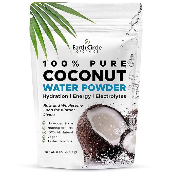 Coconut Water Powder and Hemp Protein Powder Bundle – Premium Hydration and Muscle Recovery – Vegan Gluten-Free Versatile for Smoothies Shakes and Baking