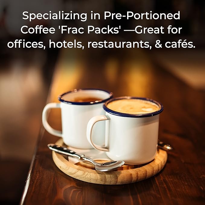 Colonial Coffee Packets Pre Ground Coffee Packs High Caffeine Blend Medium - Dark Roast Bulk Single Pot Bags for Drip Coffee Makers (2.5 oz Bags Pack of 100)