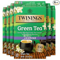 Twinings Green Tea with Jasmine Individually Wrapped Bags 20 Count (Pack of 6) Fragrant Floral Scent Caffeinated Enjoy Hot or Iced 120 Teabags