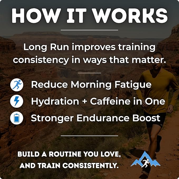 Long Run Coffee – Hydrating Coffee with Electrolytes – All Natural Energy + Hydration + Recovery for Athletes – Stomach Friendly Electrolyte Coffee for Runners (5 lb Banana Bread)