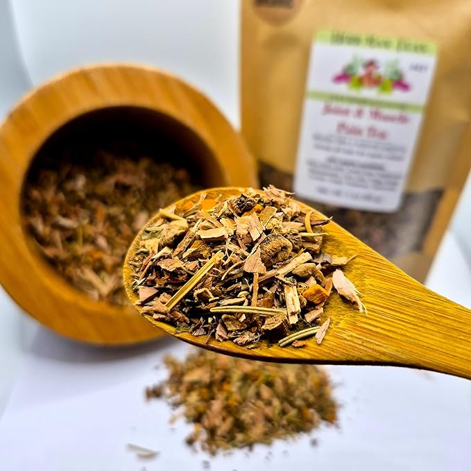 JOINT CARE TEA – Herbal Support for Joint Comfort Flexibility &amp Mobility – Formulated by Master Herbalist Khabir – 100% Organic Non-GMO No Additives