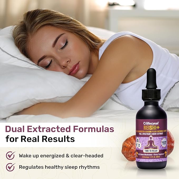 Life Cykel Premium Mushroom Extract Liquid Bundle – Lion’s Mane Cordyceps Reishi Chaga Turkey Tail &amp Shiitake (1oz Each) with Included Energy Gummies (10-Count) for Vitality &amp Mental Clar
