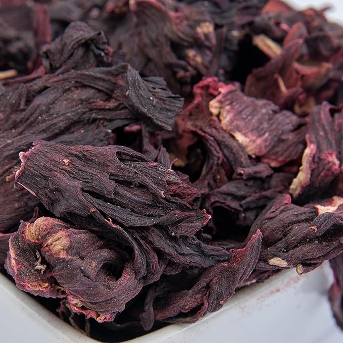 2 lbs Hibiscus Flowers - Flor de Jamaica Bag Dried Hibiscus Bulk Flowers - Ideal for Juices infusions and hibiscus flower teas - Despensa Colombiana