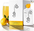 LEMON &amp CO. Liquid Collagen for Women | Collagen Water Mix with 5000mg Marine Collagen Peptides Organic Lemons &amp Vitamin C | Daily Elixir for Skin Nails Hair Gut | No Preservatives No Sug
