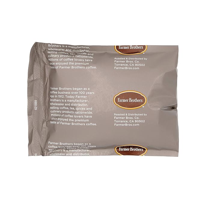 Farmer Brothers Coffee - Ground Medium Roast Decaf 2 Oz Portion Packs (Bulk 40 Pack - $1.38 cost per pack)