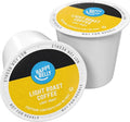 Amazon Brand - Happy Belly Light Roast Coffee Pods Compatible with Keurig 2.0 K-Cup Brewers 100 Count