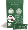 FODZYME® On-The-Go Digestive Enzymes for Gut Health Relief for Bloating Gas Constipation Diarrhea Abdominal Pain Low FODMAP 30 Dose