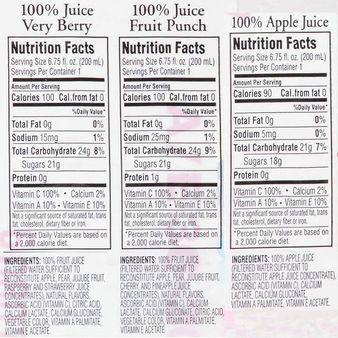 Apple &amp Eve Juice Box Variety - 36/6.75 oz. (2 Pack)