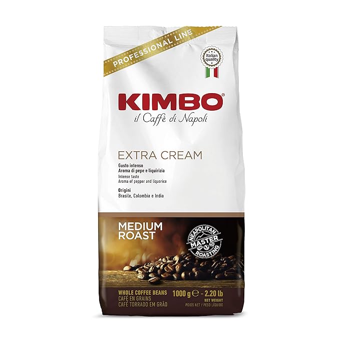 Kimbo Extra Cream Espresso Whole Beans 2.2lb/1000g