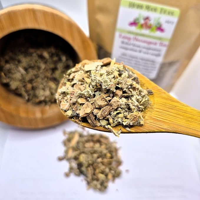 LUNG DECONGEST TEA – For Congested Lungs and Mucus Relief – Organic Loose Leaf Herbal Blend – Formulated by Master Herbalist – Non-GMO No Additives