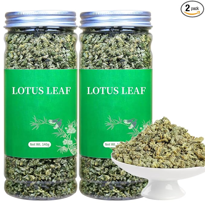 Wanhua Hall Lotus Leaf Tea Dried Lotus Tea Natural Lotus Leaves Loose Leaf Chinese Herbal Tea9.88oz/280g 荷叶 荷叶茶