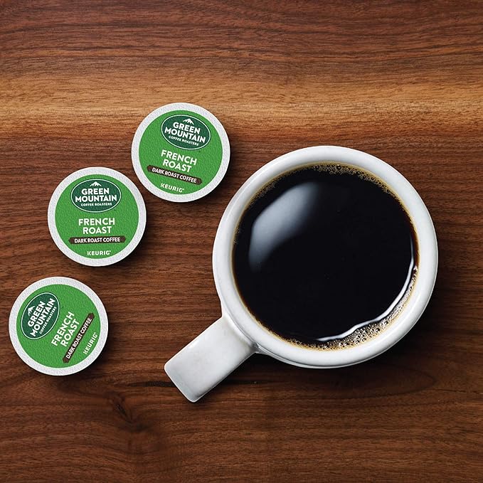Green Mountain Coffee Roasters French Roast Keurig K-Cup Pods Dark Roast Coffee 96 Count