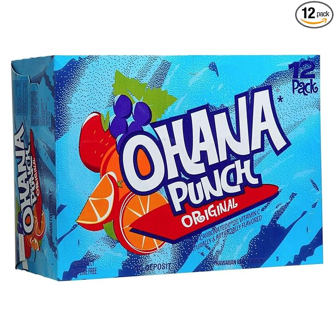 Faygo - Ohana Punch Soda - 12 Pack of 12-oz. Cans
