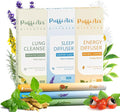 Herbal Diffuser Trio Detox Sleep and Energy Diffuser with Extract of Mullein Melatonin and and Chamomile 100% Natural Swap Wellness Commute Trio 600 Uses Each