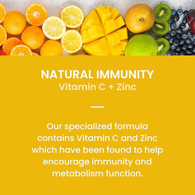 Fruniti Mango Smoothie Mix - Immunity + Antioxidants - No Sugar Added - Vitamin C Zinc &amp Echinacea - Pineapple Apple Banana Mango Purée - Makes 24 Smoothies