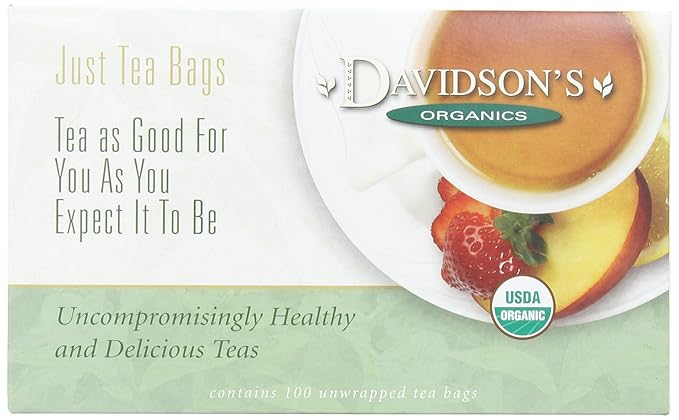 Davidson's Organics Russian Caravan 100-count Unwrapped Tea Bags
