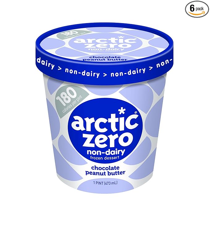 6 Pack Arctic Zero Chocolate Peanut Butter Pint
