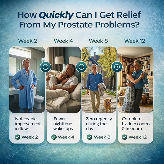 Flow Revive Prostate Wellness Supplements for Men Prostate Support Capsules with Saw Palmetto Quercetin &amp Pumpkin Seed Supports Healthy and Daily Comfort 90 Vegetarian Capsules (1)