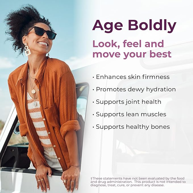 Body Kitchen Youthful Beauty Advanced Collagen Peptides Powder for Beautiful Hair Skin Nails Resveratrol and Hyaluronic Acid for Anti-Aging &amp Antioxidant Support Grass Fed (Pack of 1)