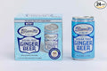 Barritt's Mixers - Sugar Free Diet Ginger Beer Non-Alcoholic Soda Cocktail Mixer 7.5 fl oz Cans 24 Pack Mini 0 Calories No Aspartame