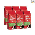 Tim Hortons Decaf Blend Medium Roast Ground Coffee Perfectly Balanced Always Smooth Made with 100% Arabica Beans 72 Ounce (6 x 12 oz Bags)