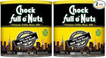 Chock Full o'Nuts Coffee Dark Roast Ground | New York Roast | Arabica Beans | 30.5 Oz Can | Pack of 2