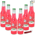 Frostie Strawberry Watermelon Soda | One of Frostie’s Popular Soda Flavors | Real Cane Sugar | Caffeine Free | 12 oz Glass Bottles with Crazy Soda Pop Bottle Opener (6 Pack)