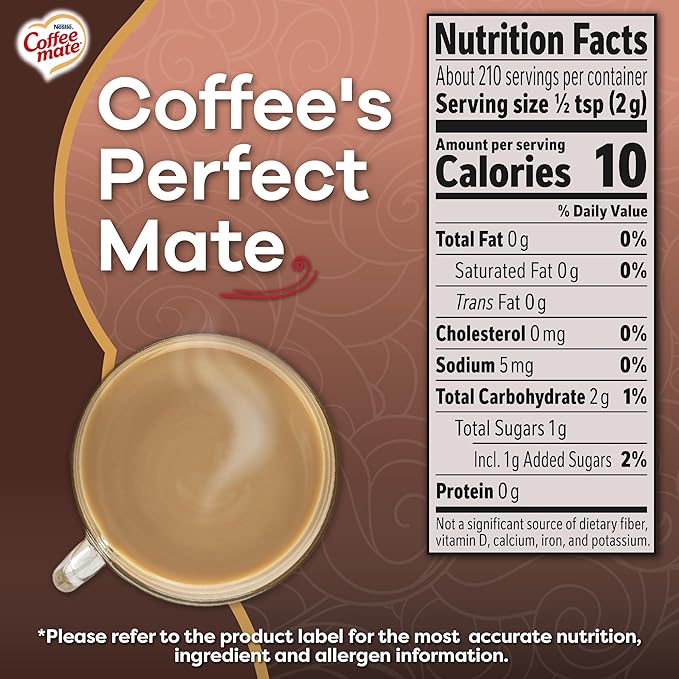 Coffee-mate Nestle Coffee Creamer Creamy Chocolate 10.2 Ounce (Pack of 1) 11001398