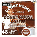 Donut House Collection Donut House Coffee Single-Serve Keurig K-Cup Pods Light Roast 48 Count (2 Boxes of 24 Pods)