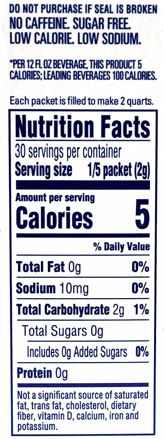 Crystal Light Strawberry Watermelon Drink Mix 12-Quart Canister (Pack of 9)