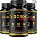 (3 Pack) Vigorox Prime Capsules - Official VigoroxPrime Pills Advanced Support Formula - Maximum Strength All Natural Ingredients for Overall Health &amp Wellness Reviews 180 Capsules for 3 Months