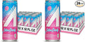 Accelerator Energy Drink Cotton Candy 12oz can Zero Sugar Sustained Energy from 100% Natural Caffeine (200mg from Green Coffee Bean &amp Green Tea extract) (Pack of 24)