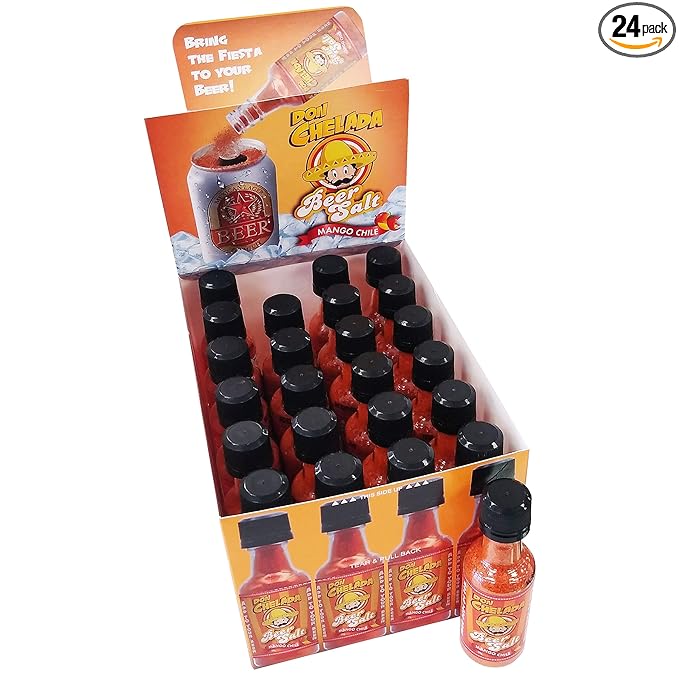 Don Chelada Beer Salt Mango Chile 1.6 Oz Pack Of 24