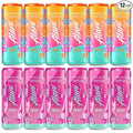 Generic Alani Energy Drinks Variety Pack - (Pack Of 12) - 2 Different Flavors : Pink Slush and Orange Kiss - 12 fl.oz. Can -