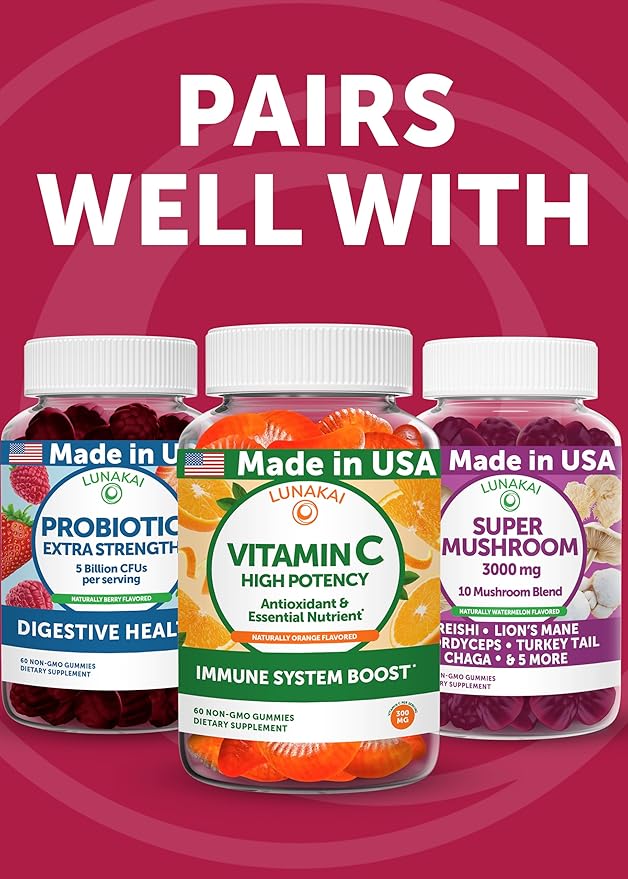 Lunakai Cranberry Gummies for Women 1500mg (50:1 Extract) with D-Mannose 200mg - Daily Cranberry Supplement for Urinary Tract Health &amp Bladder Support Non-GMO – Made in Australia – 60ct