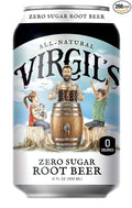 Virgil’s Zero Sugar Root Beer Great Tasting Zero Calorie Keto Friendly Soda (6-12oz cans)