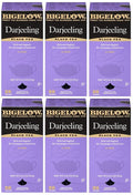 Bigelow Darjeeling Blend Tea 28-Count Boxes (Pack of 6) Full Caffeine Premium Black Tea Bold and Antioxidant-Rich Full Caffeine Black Tea in Foil-Wrapped Bags