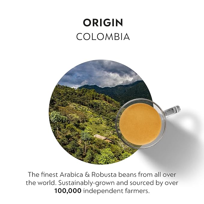 Nespresso Capsules Original Line Colombia Master Origin Medium Roast Coffee 50 Count Coffee Pods