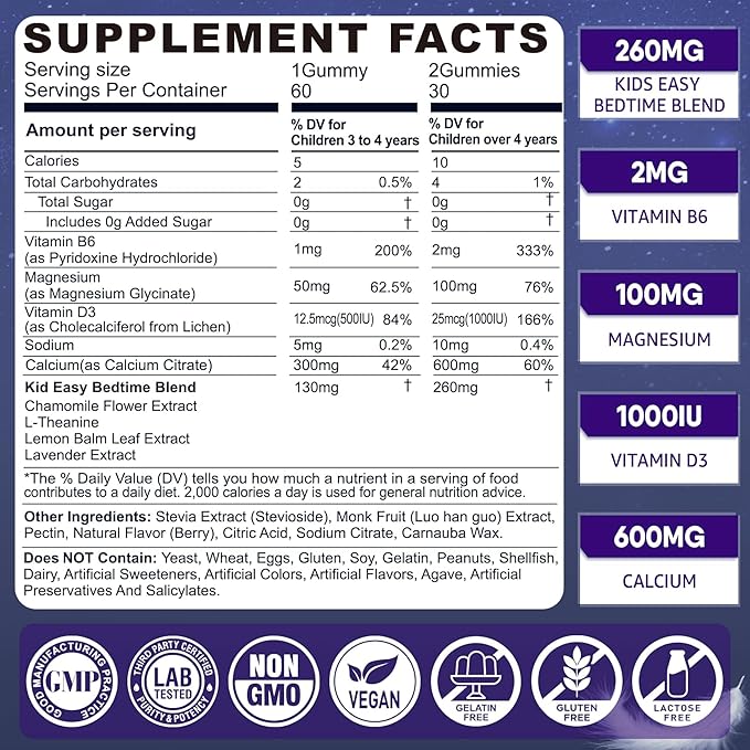 Liposomal L-Theanine Gummies &amp Kids Sleep Gummies