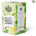 Org Green Tea &amp Manuka Honey 20bag 1 x 20bag (Pack 1)