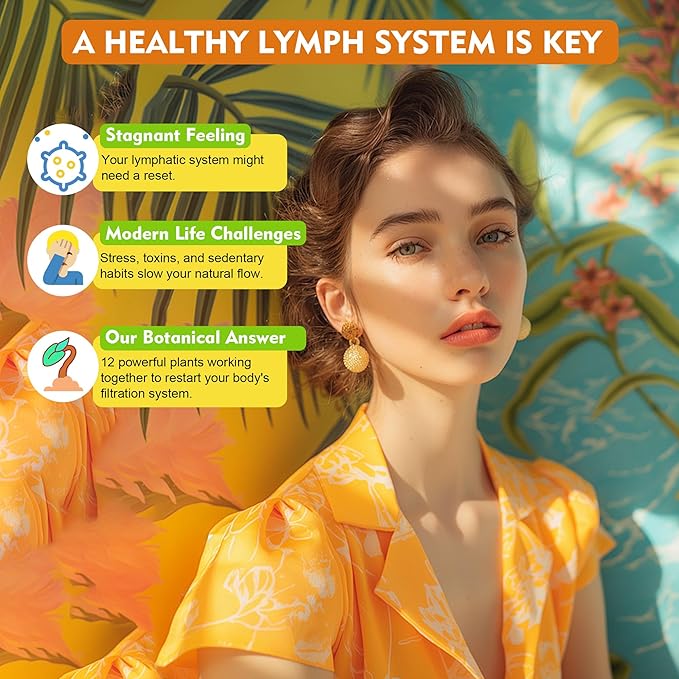 Well&ampWhole Lymphatic Drainage Gummies Lymphatic Drainage Supplements with Echinacea Dandelion Burdock Lymph System Support Lymph Detox Cleanse &amp Immune Support Pineapple Vagan 60 Gummi