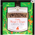 Twinings Discovery Collection Green Exotic Mango &amp Ginger 30 Large Leaf Pyramid Tea Bags