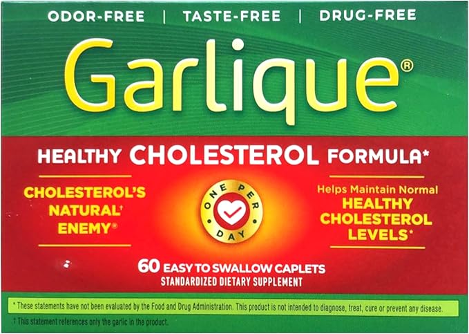 Garlique Caplets 60 Tablets (Pack of 3)