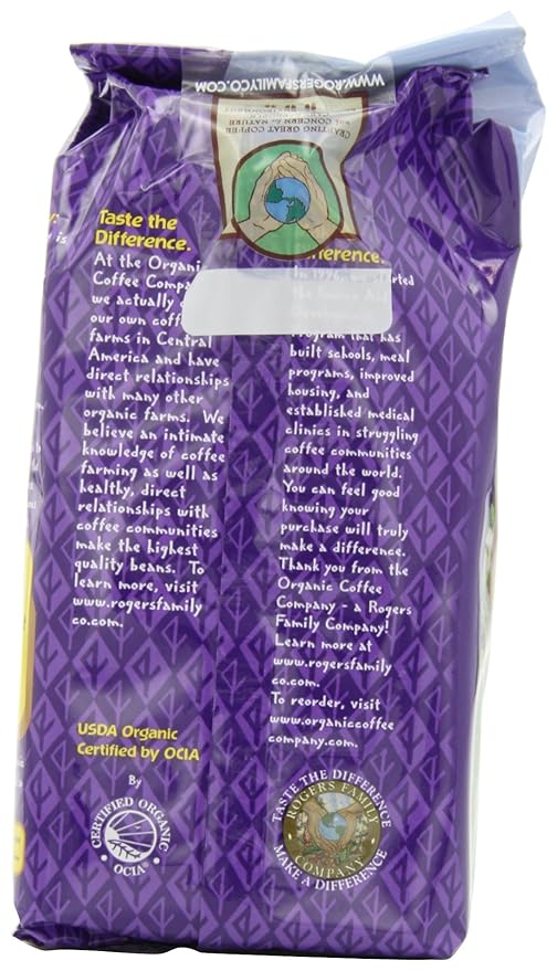 The Organic Coffee Co. Ground Rainforest Blend 12 Ounce