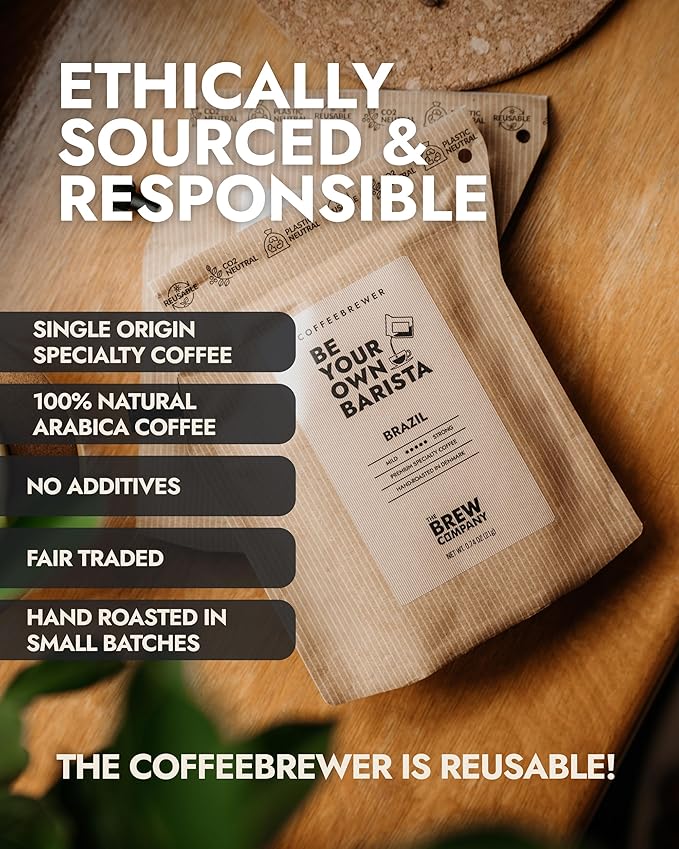 Gourmet Birthday Coffee Gift Set for Men &amp Women - 14 World's Finest Single Origin Specialty &amp Organic Coffees in Innovative Brewers | Sampler Box for Coffee Lover to Brew &amp Enjoy Anytime