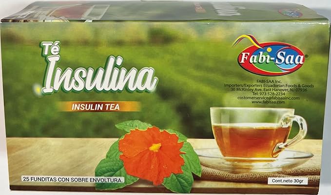 Fabi Saa Te Insulina 25 Tea Bags-2 PACK (50 Tea Bags)